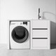 1300MM White Laundry Tub-Plywood Cabinet&Marble Bench with Sink