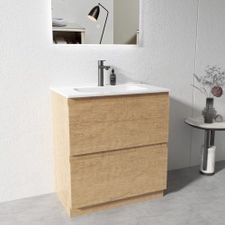 LX 750mm Plywood Floor Standing Vanity With Ceramic Basin LX 750mm Plywood Floor Standing Vanity With Ceramic Basin