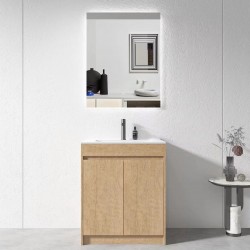 SM 700mmx360mmx850mm Plywood Floor Standing Vanity with Ceramic Basin SM 700mmx360mmx850mm Plywood Floor Standing Vanity with Ceramic Basin