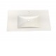 750mm Slim Polymarble Vanity Top Only No Overflow