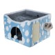 Sky Patter Double-Layer Cat House with Scratching Mat Foldable Enclosed Cat Cave Pet Cube House Nest for Indoor Sky Patter Double-Layer Cat House with Scratching Mat Foldable Enclosed Cat Cave Pet Cube House Nest for Indoor