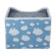 Sky Patter Double-Layer Cat House with Scratching Mat Foldable Enclosed Cat Cave Pet Cube House Nest for Indoor Sky Patter Double-Layer Cat House with Scratching Mat Foldable Enclosed Cat Cave Pet Cube House Nest for Indoor