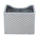 Gray Diamond Pattern Double-Layer Cat House with Scratching Mat Foldable Enclosed Cat Cave Pet Cube House Nest for Indoor Gray Diamond Pattern Double-Layer Cat House with Scratching Mat Foldable Enclosed Cat Cave Pet Cube House Nest for Indoor