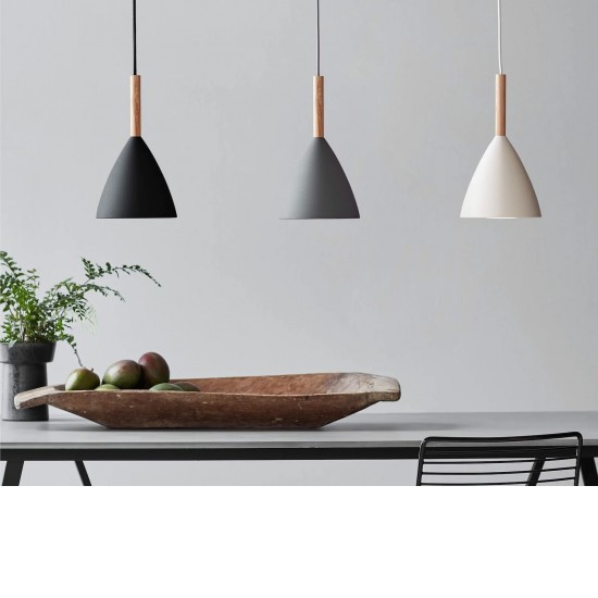 BLACK Small Simple Island Bar Light Modern looking