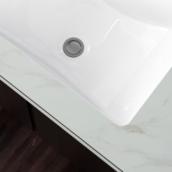 32/40mm Gunmetal Grey Solid Brass Basin Pop Up Waste NO Overflow 32/40mm Gunmetal Grey Solid Brass Basin Pop Up Waste NO Overflow