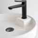 32/40mm Gunmetal Grey Mushroom Solid Brass Basin Pop Up Waste NO Overflow