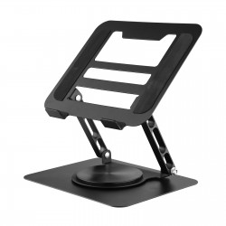 Laptop Stand Folding Lift Cooling Base Desktop Tablet Portable  Adjustable Bracket Compatible With All Notebook Black Laptop Stand Folding Lift Cooling Base Desktop Tablet Portable  Adjustable Bracket Compatible With All Notebook Black