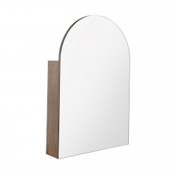 610x140x900mm Plywood 1-Door Light Oak Arch Mirror Cabinet  610x140x900mm Plywood 1-Door Light Oak Arch Mirror Cabinet