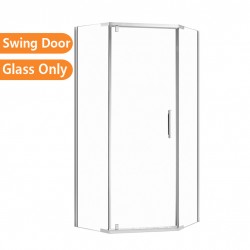 1000*1000*1900mm Diamond Shower Glass Door and Return Only 1000*1000*1900mm Diamond Shower Glass Door and Return Only