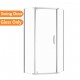 900*900*1900mm Diamond Swing Shower Glass Door and Return Only