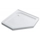 900x900mm Diamond Shower Tray Center/Corner Waste