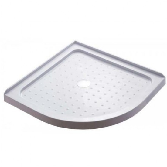 1000x1000mm Round Shower Tray Center/Corner Waste