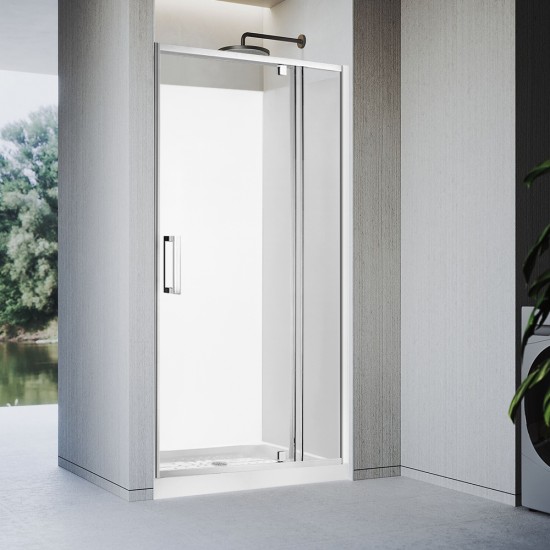 1000*1000*1000mm 1900mm Height 3-Side Swing Door Square Shower Box