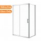 1100*750*1900mm Sliding Shower Glass Door and Return Only