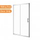 Shower Glass Door Only 1100*1900mm Sliding