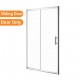 Shower Glass Door Only 1200*1900mm Sliding