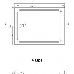 1500x900mm Rectangle Shower Tray 1500x900mm Rectangle Shower Tray
