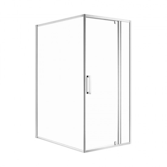 750*900*1900mm Swing Shower Glass Door and Return Only