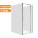 900*750*900mm 1900mm Height 3-Side Swing Door Rectangle Shower Box