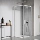 800*800*1900mm Swing Shower Glass Door and Return Only