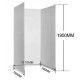 3 Sides 800*1200*800mm 1950mm Height Acrylic Shower Wall Liner 3 Sides 800*1200*800mm 1950mm Height Acrylic Shower Wall Liner