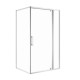 900*750*1900mm Swing Shower Glass Door and Return Only