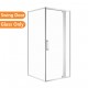 1000*1000*1900mm Swing Shower Glass Door and Return Only
