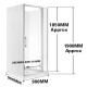 900*900*900mm 1850mm Height 3-Side Swing Door Square Shower Box 900*900*900mm 1850mm Height 3-Side Swing Door Square Shower Box