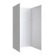 3 Sides 900*750*900mm 1900mm Height Acrylic Shower Wall Liner