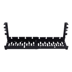 Under Desk Cable Management Organiser Tray Cord Holder Storage Office Home Rack Black Under Desk Cable Management Organiser Tray Cord Holder Storage Office Home Rack Black