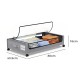 2 PCS Under Bed Storage Containers with Wheels with Clear Lids Rolling Trolley Box Organizer for Shoes, Clothes, Blankets Grey
