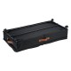Height Adjustable Under Bed Storage Containers with Wheels Visible Cover Rolling Trolley Box Organizer for Shoes, Clothes, Blankets Black Height Adjustable Under Bed Storage Containers with Wheels Visible Cover Rolling Trolley Box Organizer for Shoes, Clothes, Blankets Black