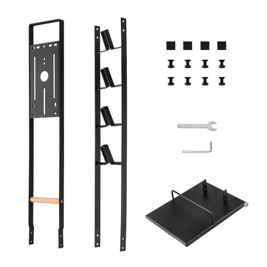 Black Cordless Vacuum Stand Rack Cleaner Freestanding Holder Dyson V6 7 8 10 11 Black Cordless Vacuum Stand Rack Cleaner Freestanding Holder Dyson V6 7 8 10 11