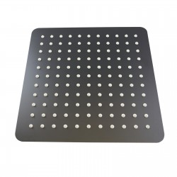 250mm 10 inch Stainless steel Super-slim Square Nero Black Rainfall Shower Head  250mm 10 inch Stainless steel Super-slim Square Nero Black Rainfall Shower Head