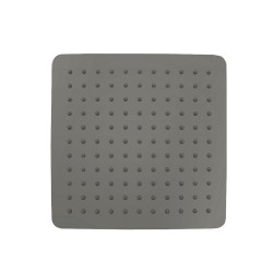 250mm 10 inch Stainless steel Gunmetal Grey Super-slim Square Rainfall Shower Head  250mm 10 inch Stainless steel Gunmetal Grey Super-slim Square Rainfall Shower Head