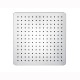 300mm 12 inch Stainless steel  Super-slim Square Chrome Rainfall Shower Head 