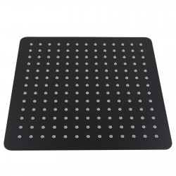 300mm 12 inch Stainless steel  Super-slim Square Nero Black Rainfall Shower Head  300mm 12 inch Stainless steel  Super-slim Square Nero Black Rainfall Shower Head