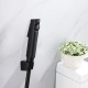 Bathroom Black ABS Handheld Toilet Bidet Spray Kit with 1.2m PVC Water Hose Bathroom Black ABS Handheld Toilet Bidet Spray Kit with 1.2m PVC Water Hose