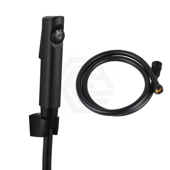 Bathroom Black ABS Handheld Toilet Bidet Spray Kit with 1.2m PVC Water Hose Bathroom Black ABS Handheld Toilet Bidet Spray Kit with 1.2m PVC Water Hose