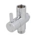 Brass Toilet Bidet Spray Diverter Toilet Taps Toilet Diverter Valve