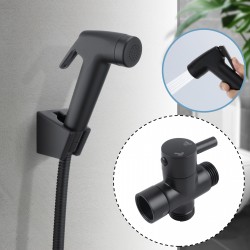 Round Black Water Bidets Toilet Sprayer Kit Round Black Water Bidets Toilet Sprayer Kit