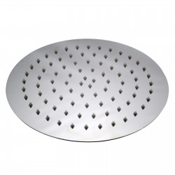 250mm 10 inch Stainless steel Super-slim Round Chrome Rainfall Shower Head  250mm 10 inch Stainless steel Super-slim Round Chrome Rainfall Shower Head