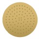 250mm 10 inch Stainless steel Super-slim Round Brushed Yellow Gold Rainfall Shower Head 