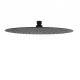 300mm 12 inch Stainless steel Super-slim Round Nero Black Rainfall Shower Head 