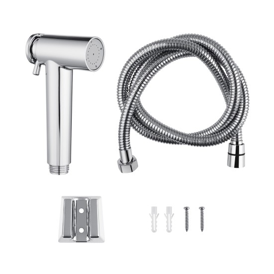 2-Spray Pattern Toilet Bidet Spray Kit Hand Held 1.2m Water Hose 2-Spray Pattern Toilet Bidet Spray Kit Hand Held 1.2m Water Hose