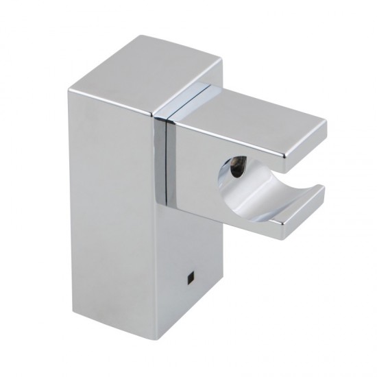 Bathroom Square Chrome Hand Shower Holder