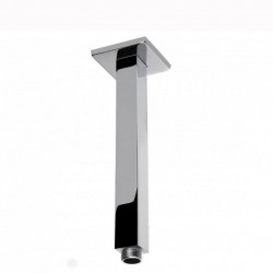 200mm Square Chrome Ceiling Mounted Shower Arm 200mm Square Chrome Ceiling Mounted Shower Arm