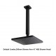 Square Matte Black 200mm ABS Shower Head with Ceiling Mounted Shower Arm