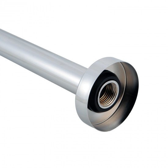 300mm Round Chrome Ceiling Shower Arm