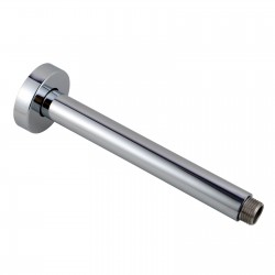 200mm Round Chrome Ceiling Shower Arm 200mm Round Chrome Ceiling Shower Arm